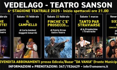 Vedelago: stagione teatrale